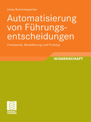cover image of Automatisierung von Führungsentscheidungen